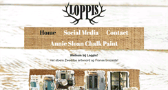 Desktop Screenshot of loppis.nl