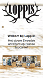Mobile Screenshot of loppis.nl